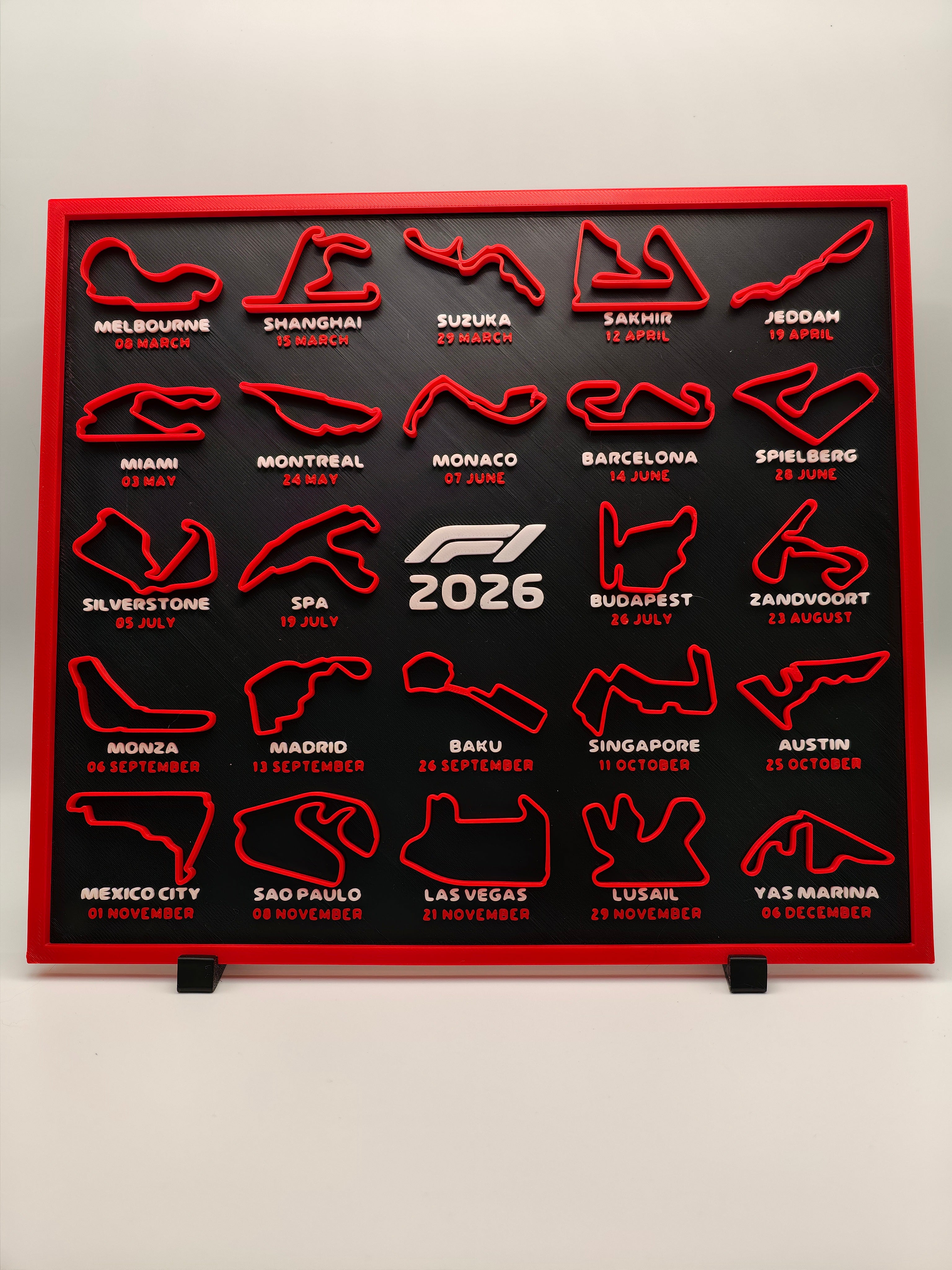 2026 Formula 1 Race Calendar