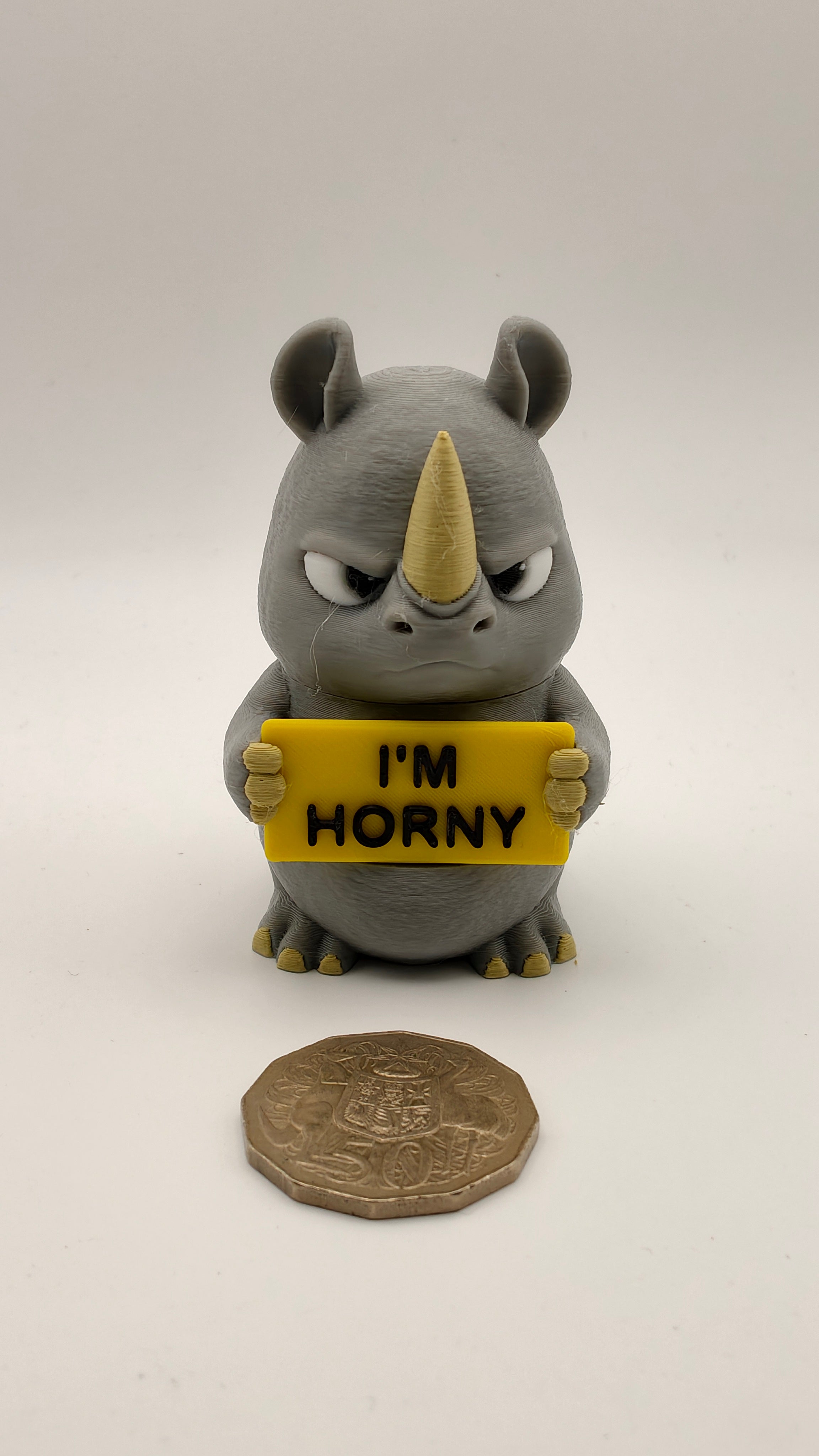 Animals With Attitude - Rhino (I'm Horny)