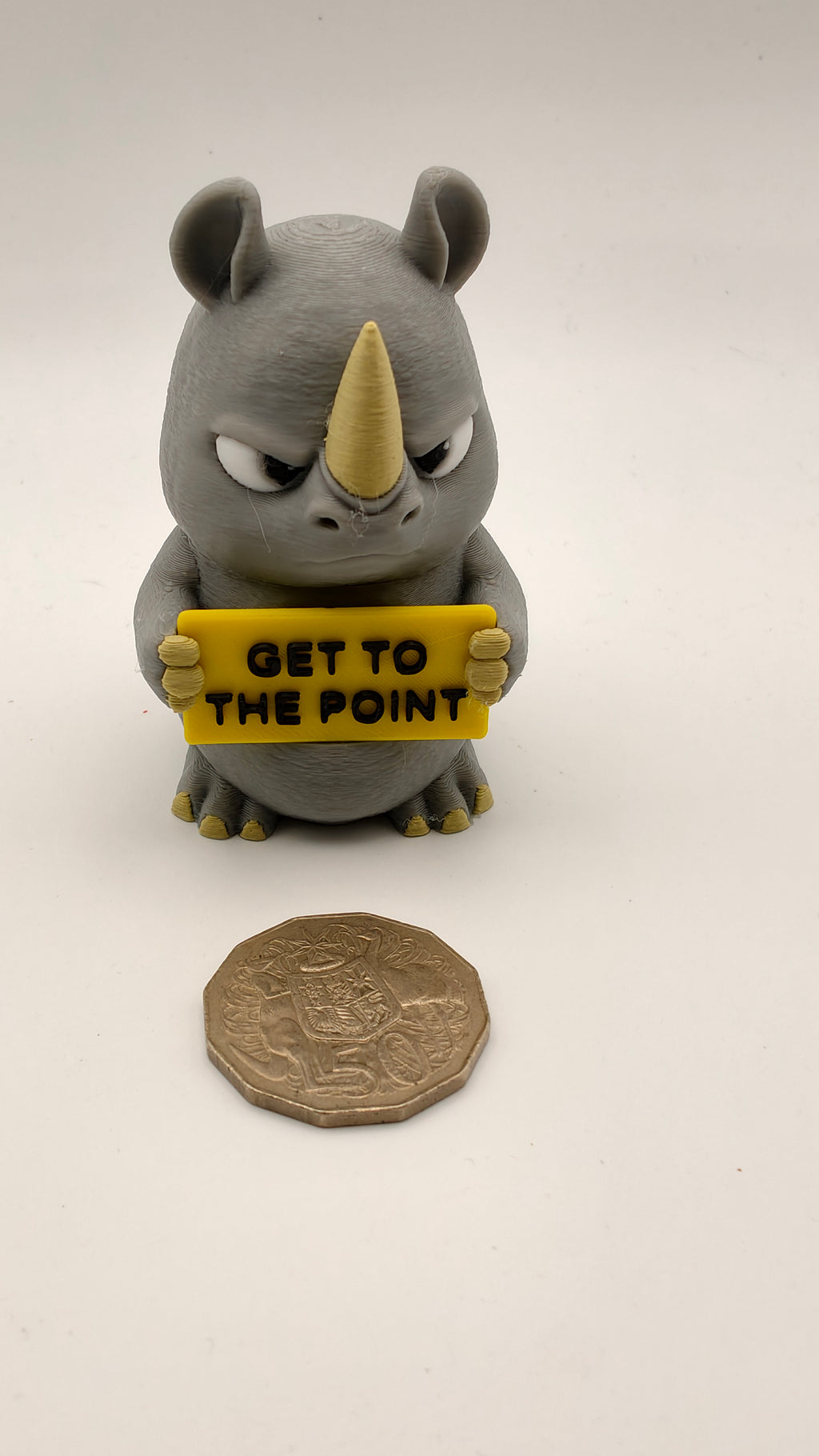 Animals With Attitude - Rhino (get to the point)
