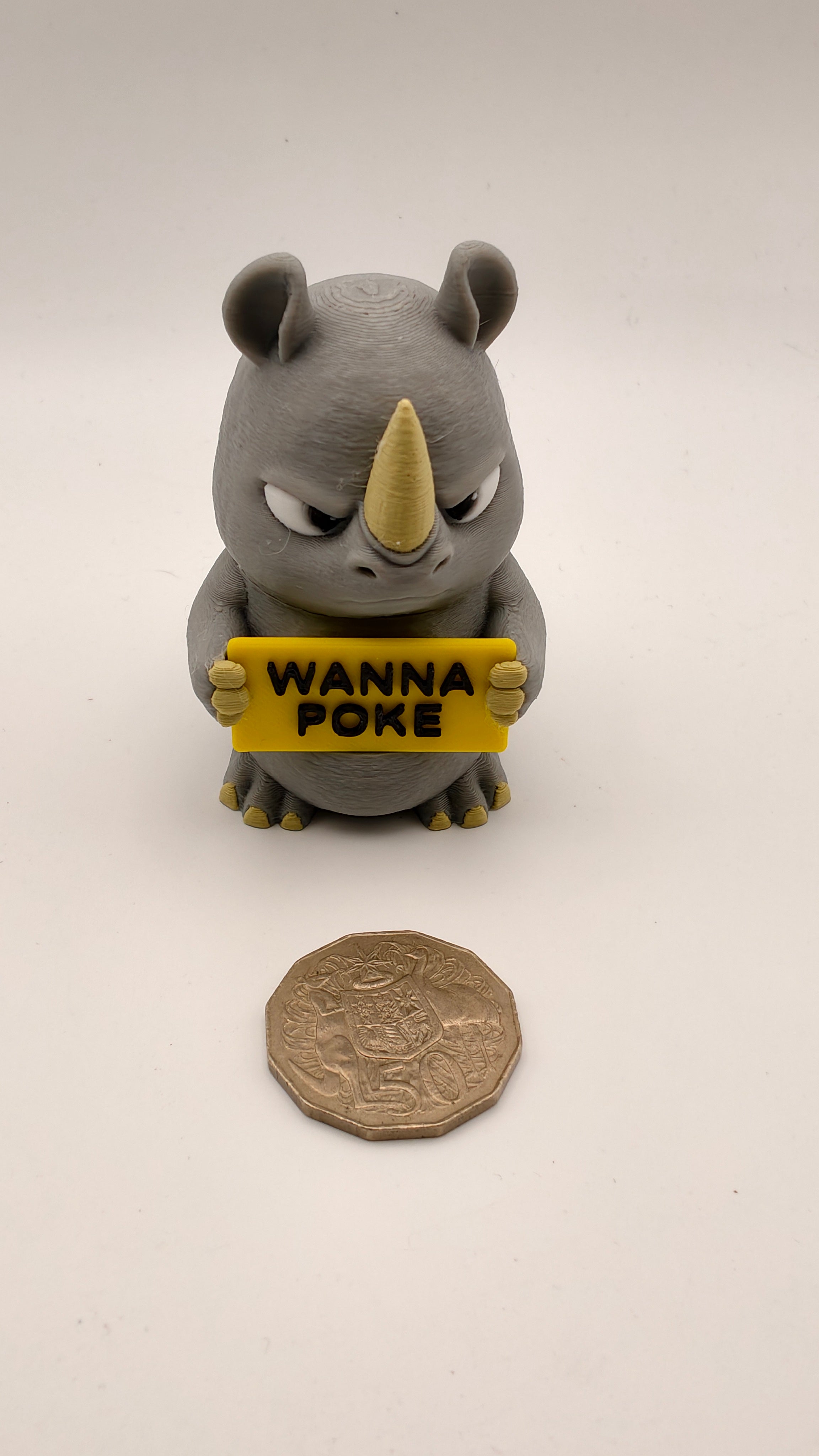 Animals With Attitude - Rhino (Wanna Poke)