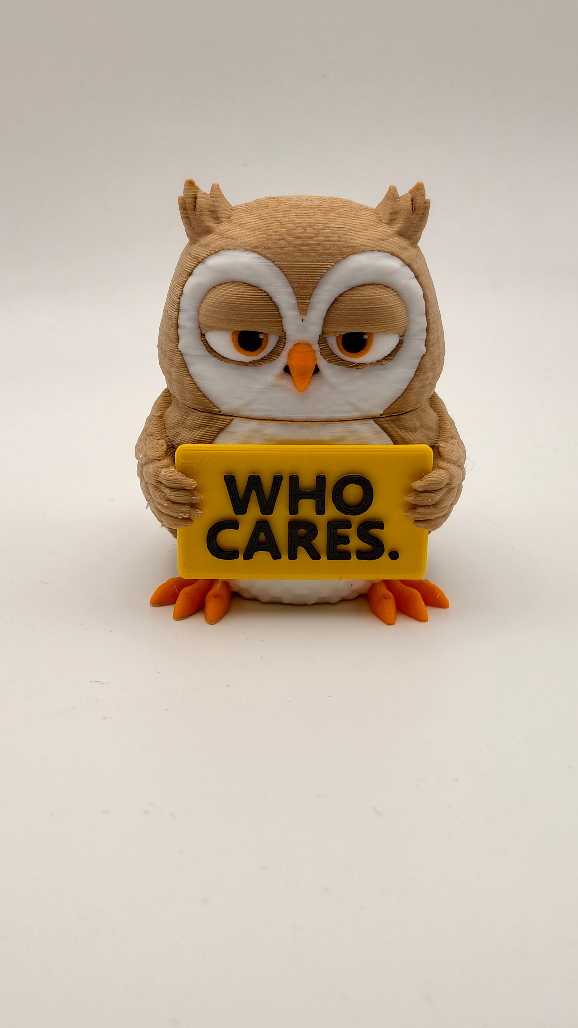 Animals With Attitude - Owl (who cares)