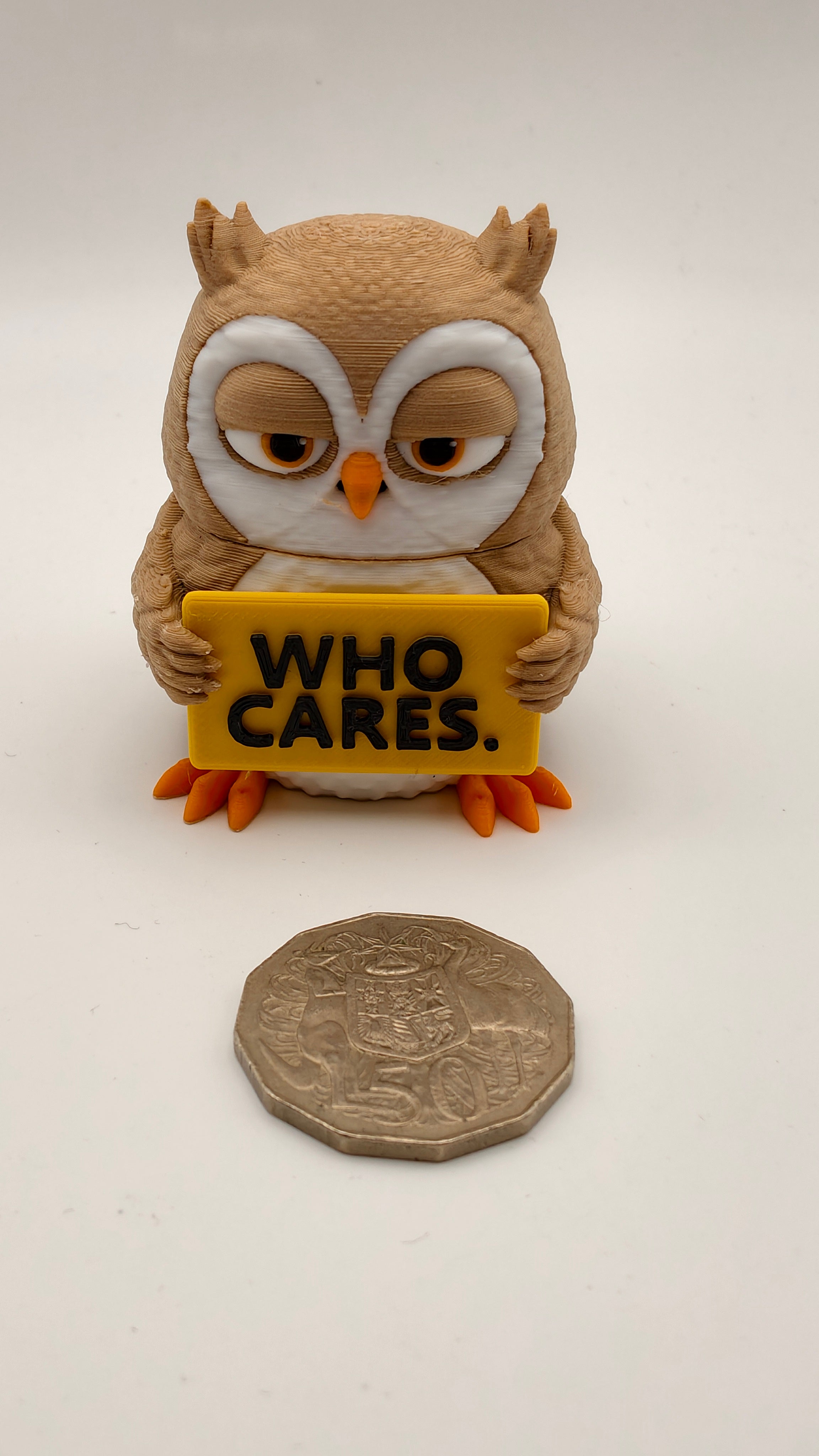 Animals With Attitude - Owl (who cares)