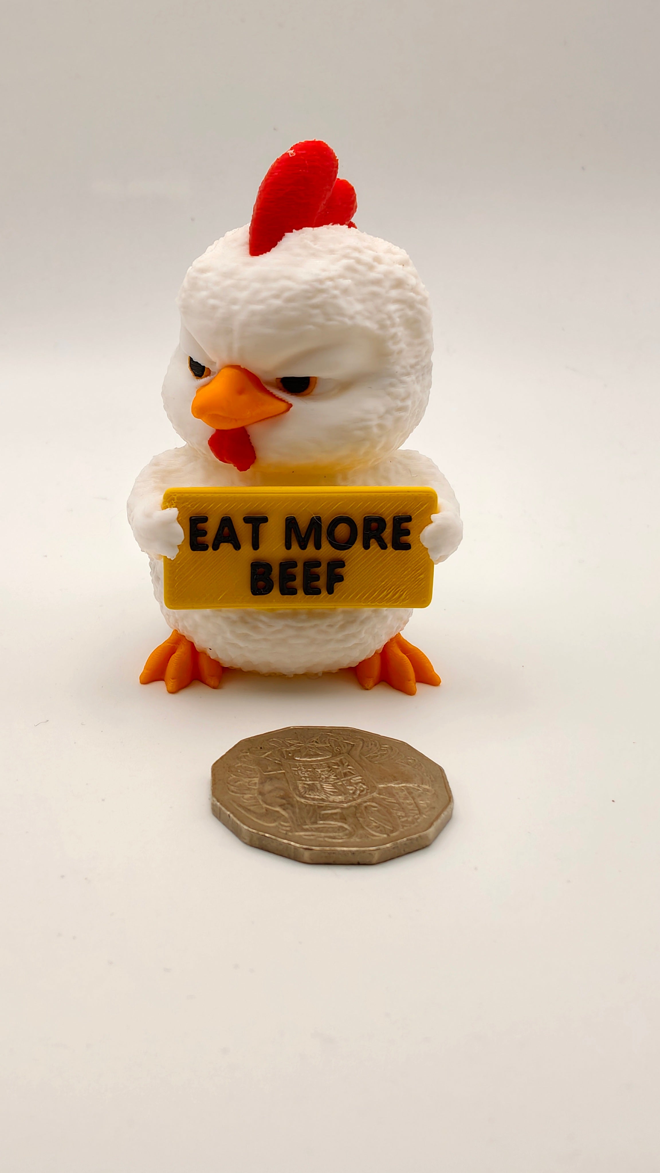 Animals With Attitude - Chicken (Eat More Beef)