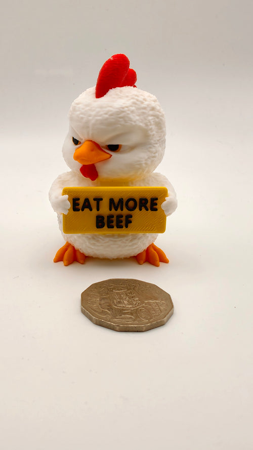 Animals With Attitude - Chicken (Eat More Beef)
